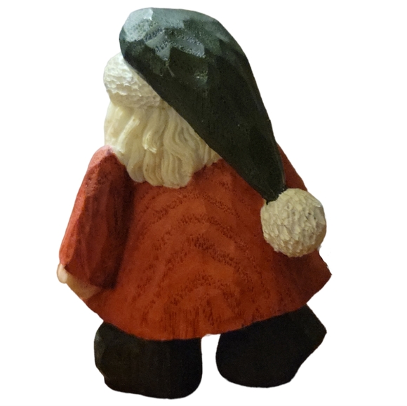 Vtg 1999 Crazy Mountain Santa Sleigh Snowman Kids Sculptures Figurine - Picture 4 of 8